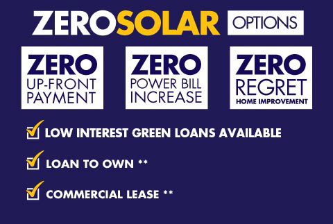 Zero Solar, 48 months interest free